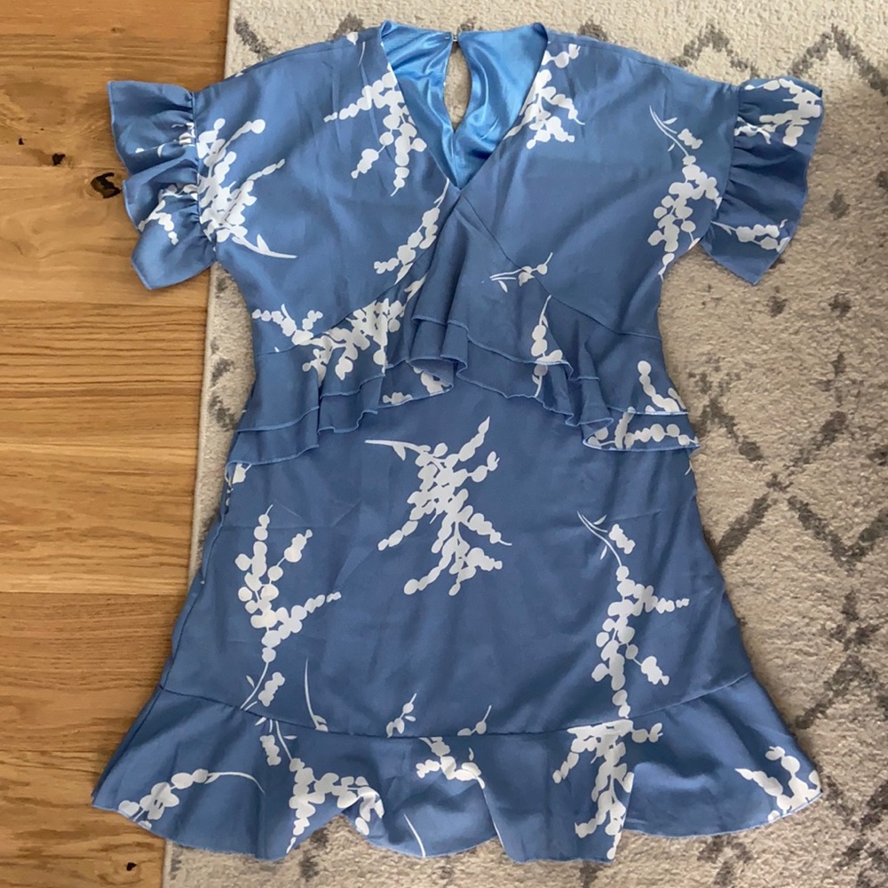 Mid thigh length floral dress